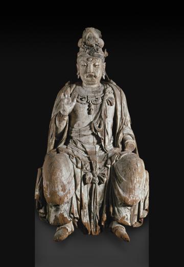 Seated figure of the bodhisattva Guanyin Bodhisattva Guanyin statue